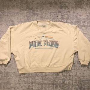 pink floyd oversized crewneck
